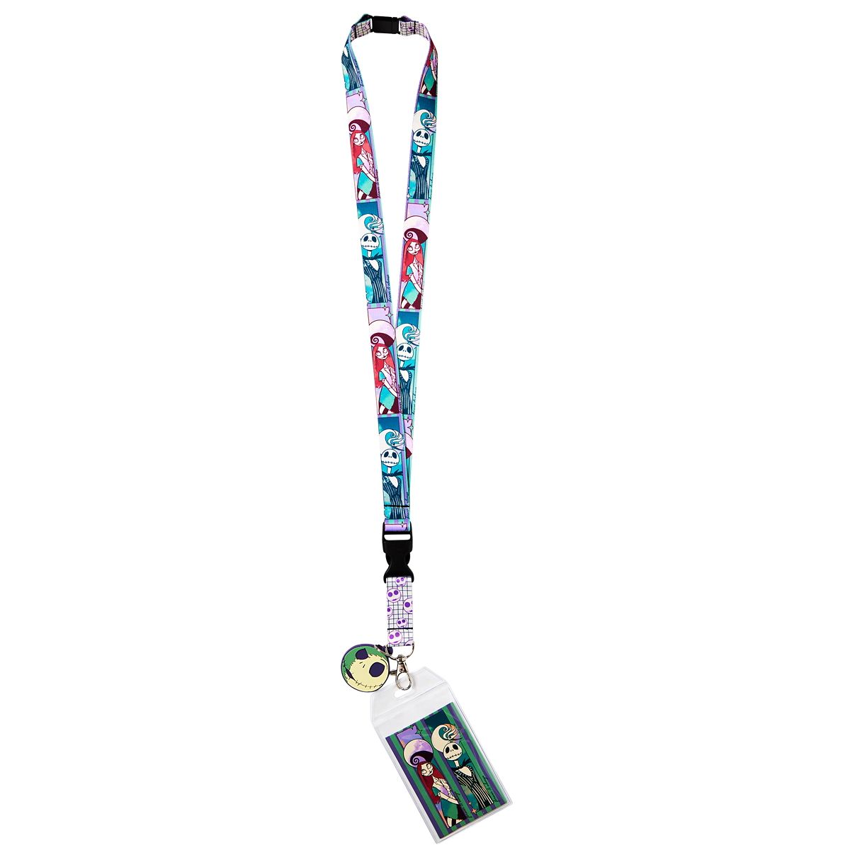 Jack Skellington and Sally Tarot Lanyard - The Nightmare Before Christmas MULTI-COLOR