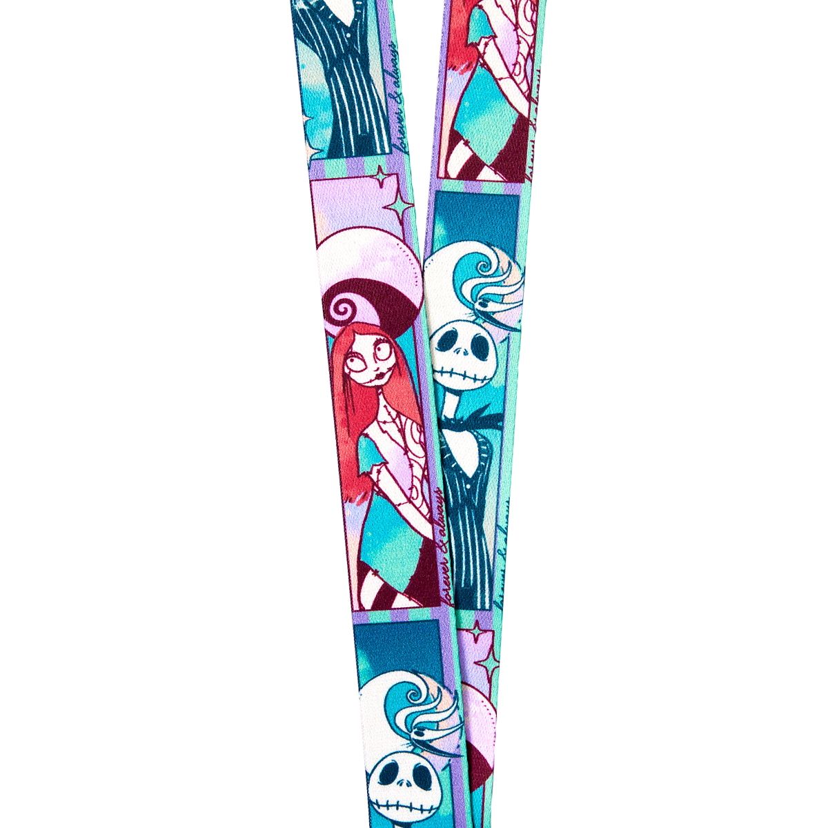 Jack Skellington and Sally Tarot Lanyard - The Nightmare Before Christmas MULTI-COLOR