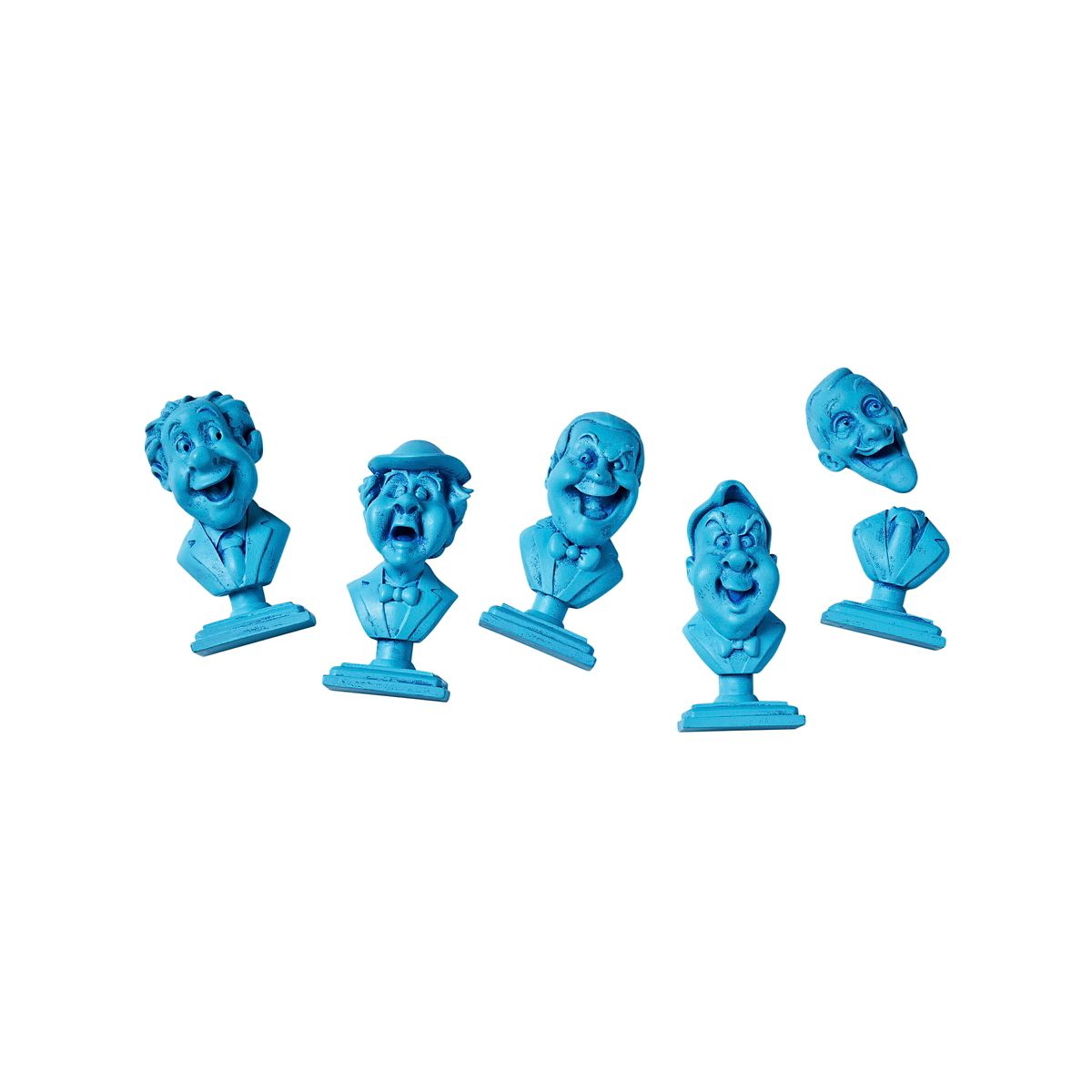 Singing Busts Magnets 5 Pack - The Haunted Mansion BLUE