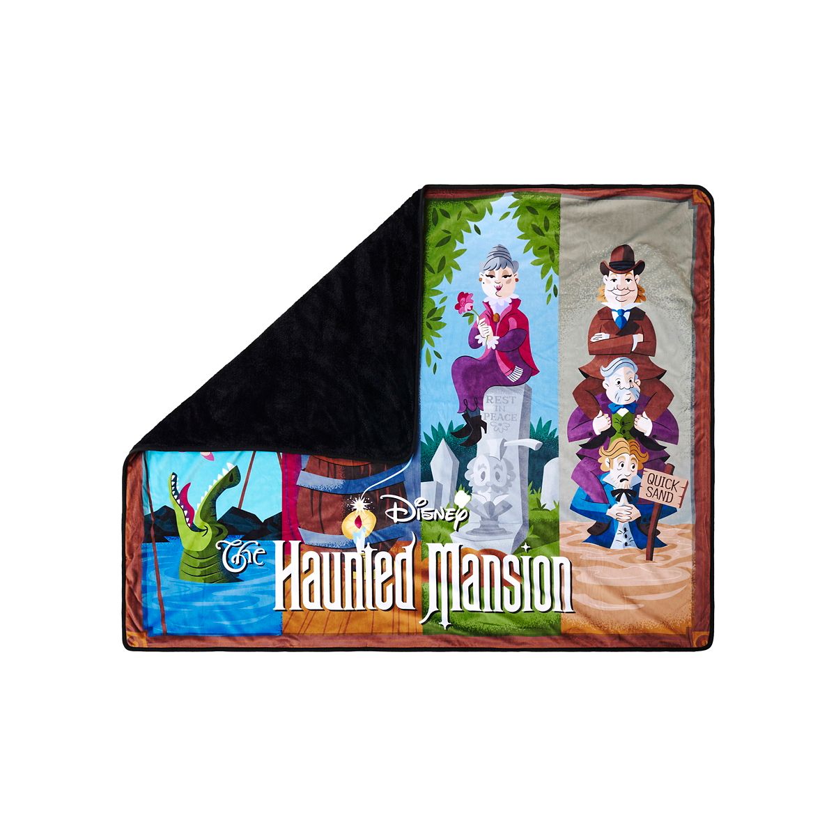 Disney The Haunted Mansion Portrait Fleece Blanket MULTI-COLOR