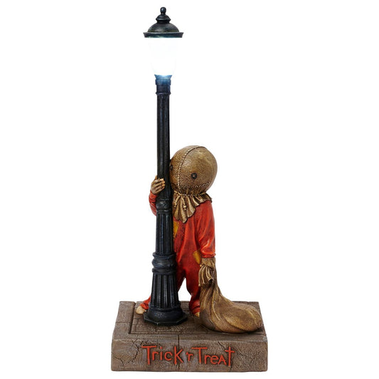 Light-Up Lamp Post Sam Statue - Trick 'r Treat MULTI-COLOR