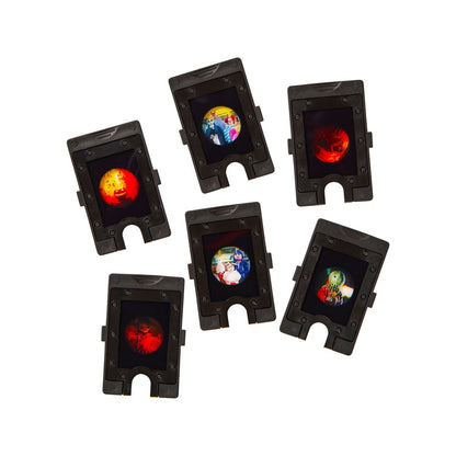 LED Trick 'r Treat Slides Projection Spotlight MULTI-COLOR