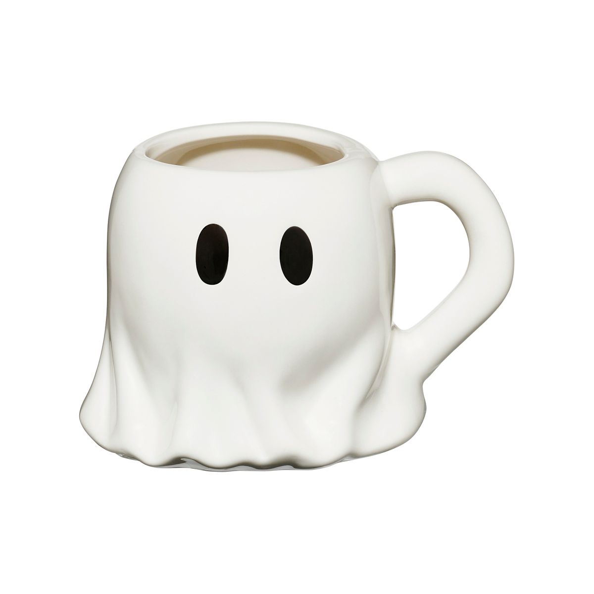 Ghost Mug - 16 oz. BLACK AND WHITE