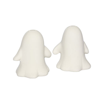 Ghost Salt and Pepper Shaker Set WHITE
