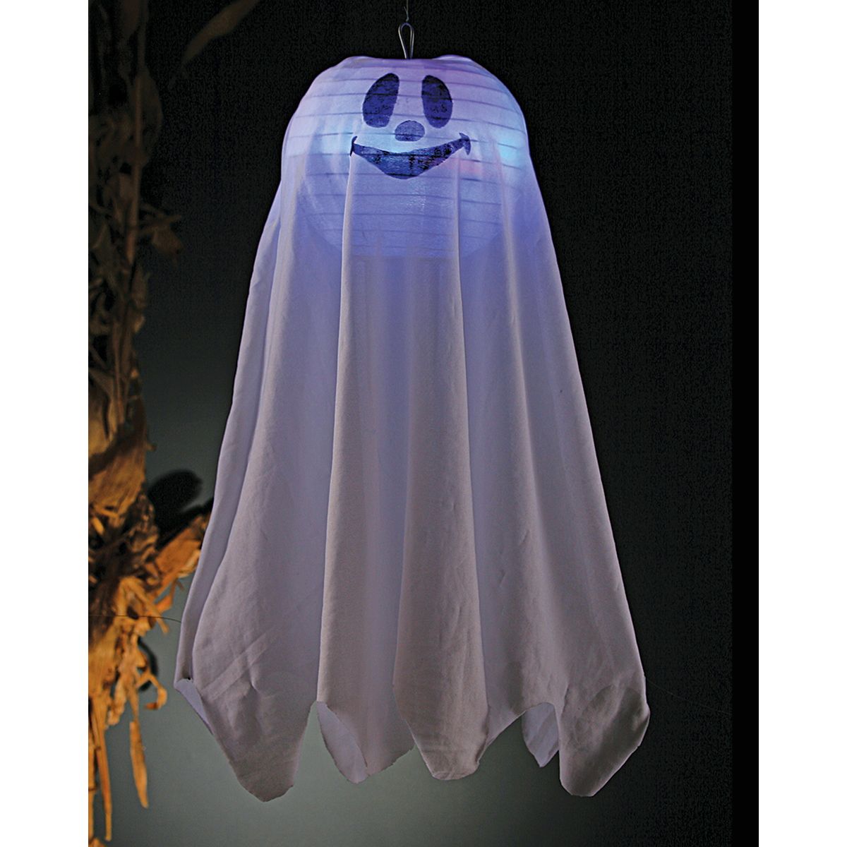 Happy Ghost Light-Up Hanging Lantern MULTI-COLOR