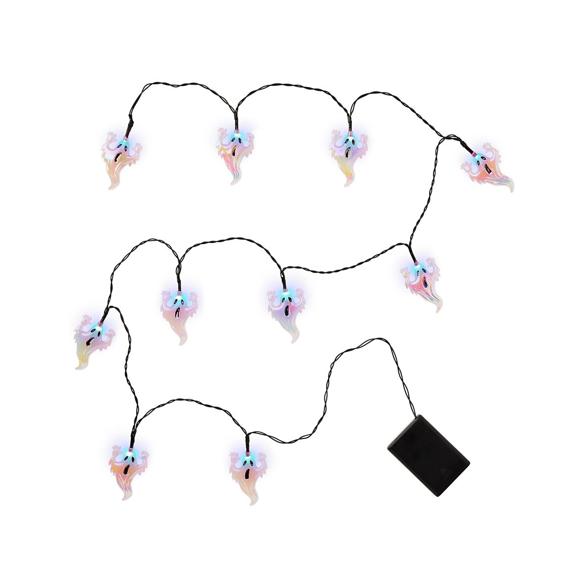 Color Change LED Ghost Lights - 10 Count MULTI-COLOR