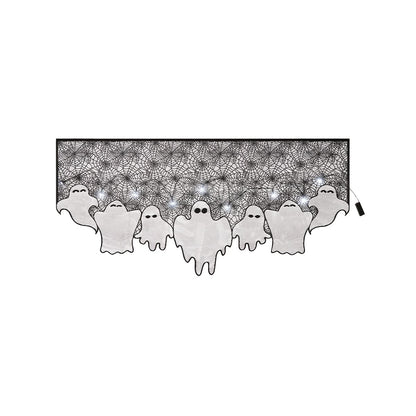 Light-Up Lace Ghost Mantel Scarf MULTI-COLOR