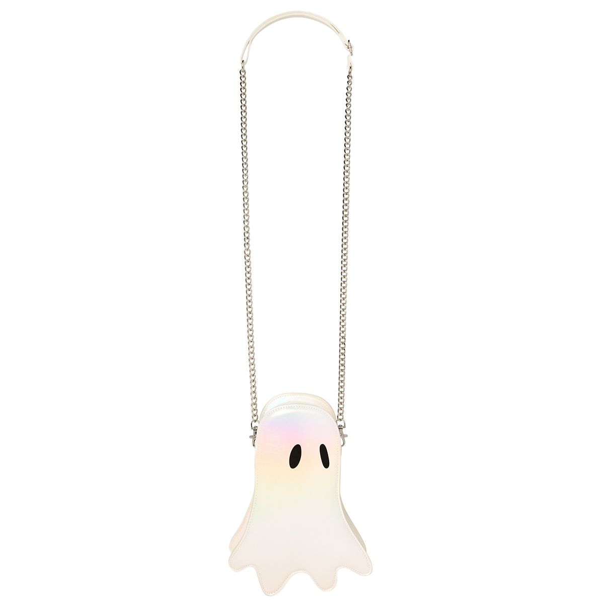 Iridescent Ghost Crossbody Bag WHITE