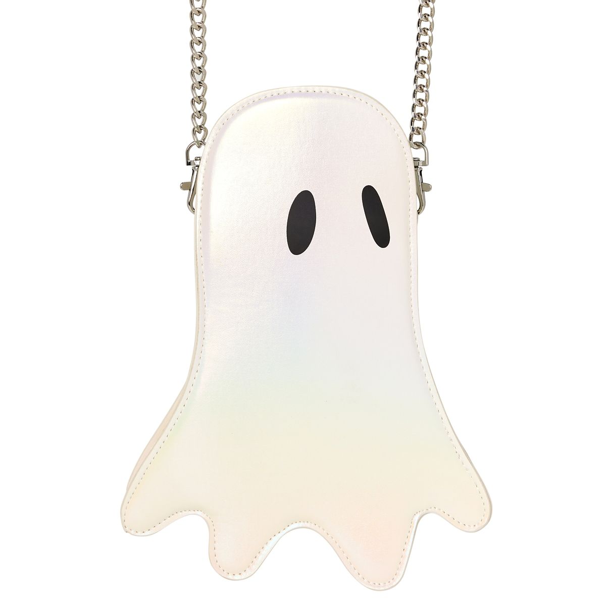 Iridescent Ghost Crossbody Bag WHITE