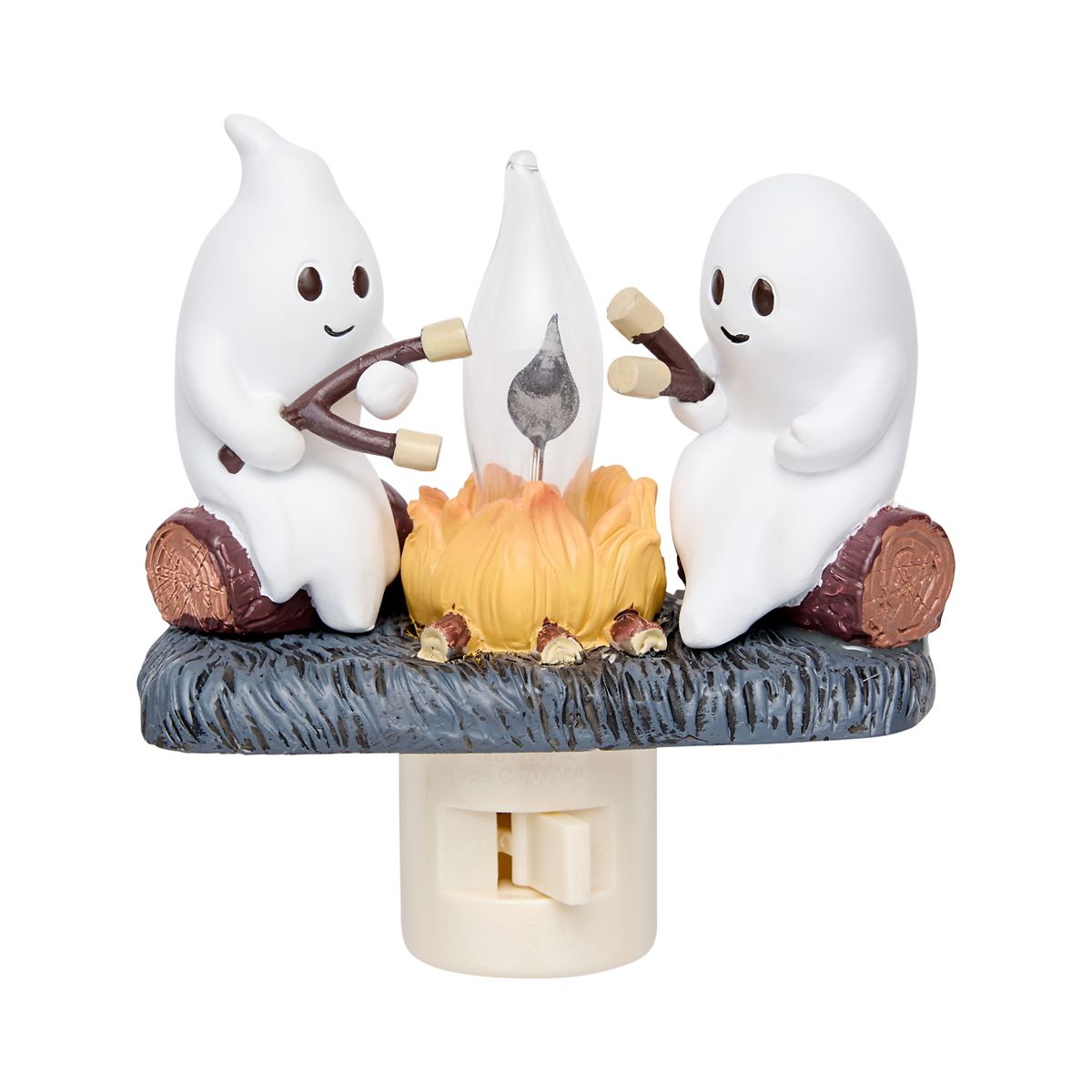 Ghost Campfire Night Light WHITE - MULTI
