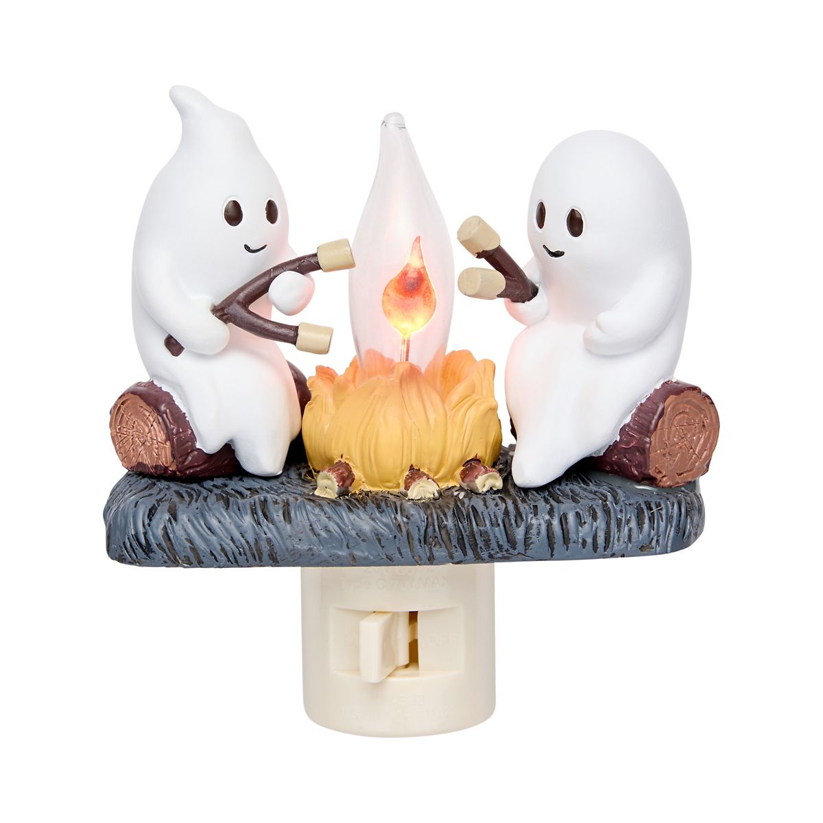 Ghost Campfire Night Light WHITE - MULTI