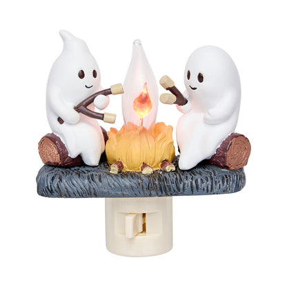 Ghost Campfire Night Light WHITE - MULTI
