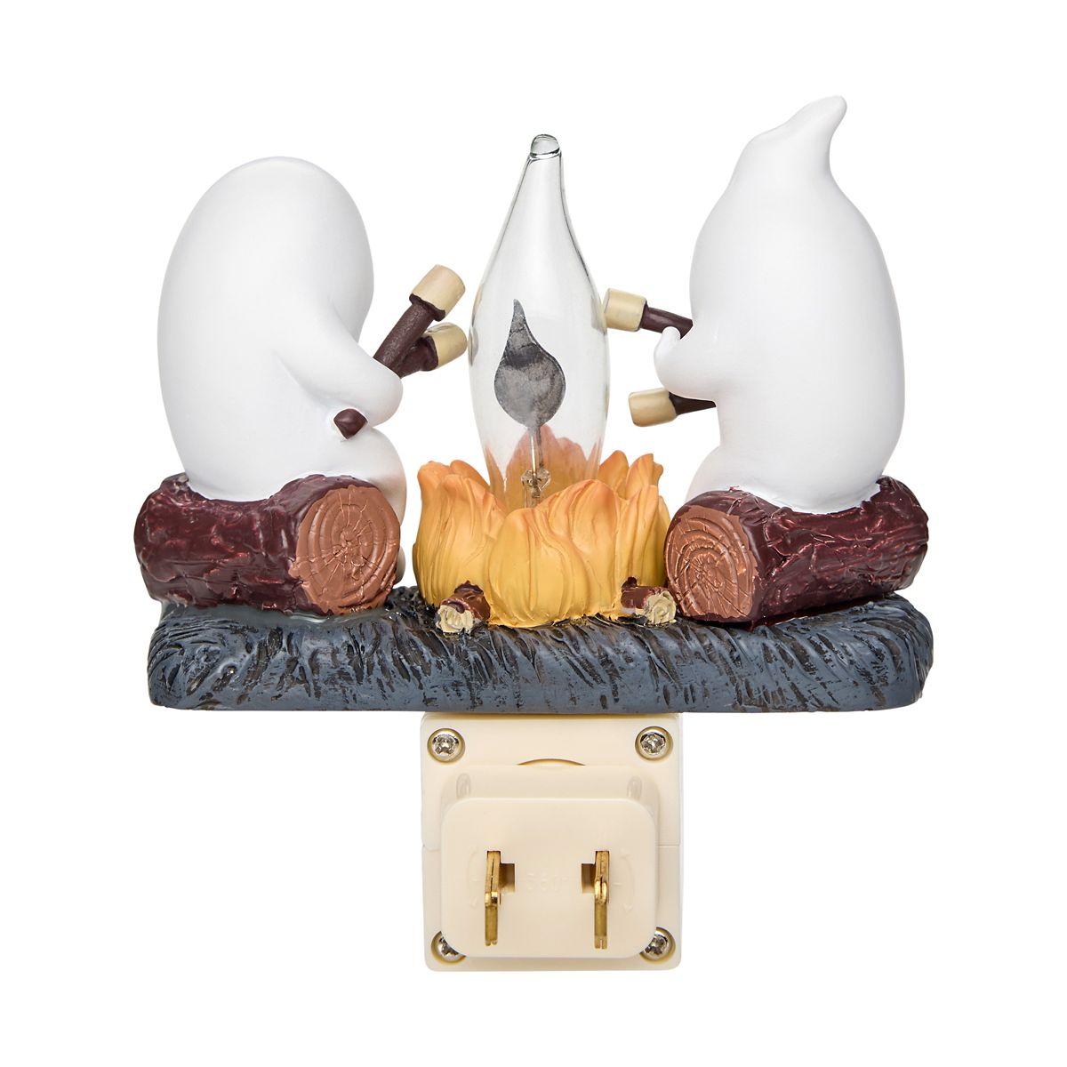 Ghost Campfire Night Light WHITE - MULTI