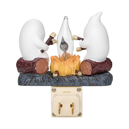 Ghost Campfire Night Light WHITE - MULTI