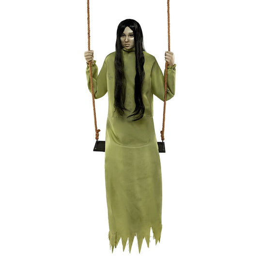 Empty Soul Girl On A Swing Static Prop