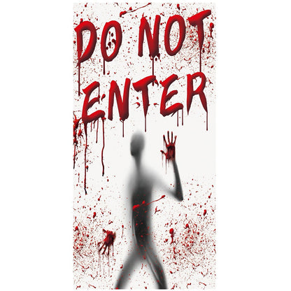 Bloody Window Decorations - 2 Pack RED AND WHITE