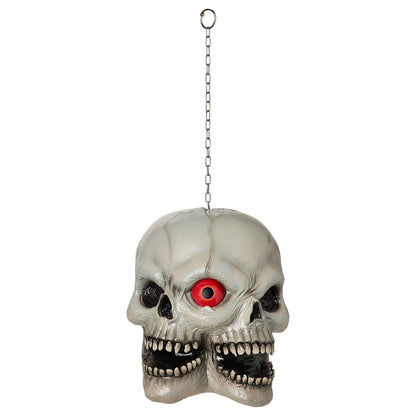 Two-Faced Cyclops Hang-Up Skull MULTI-COLOR