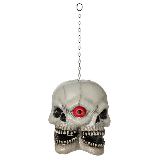 Two-Faced Cyclops Hang-Up Skull MULTI-COLOR