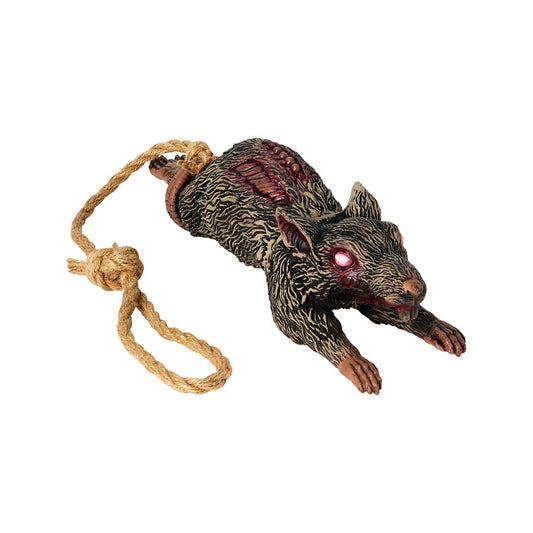 Hanging Zombie Rat Static Prop MULTI-COLOR