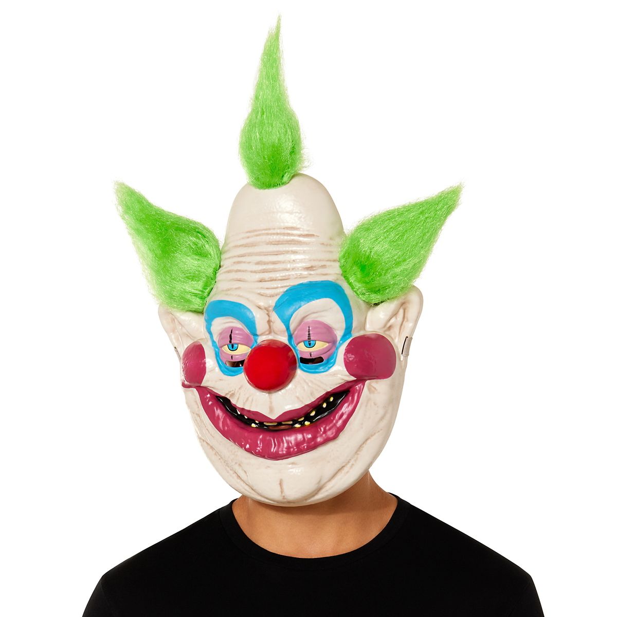 Jumbo Half Mask - Killer Klowns from Outer Space WHITE