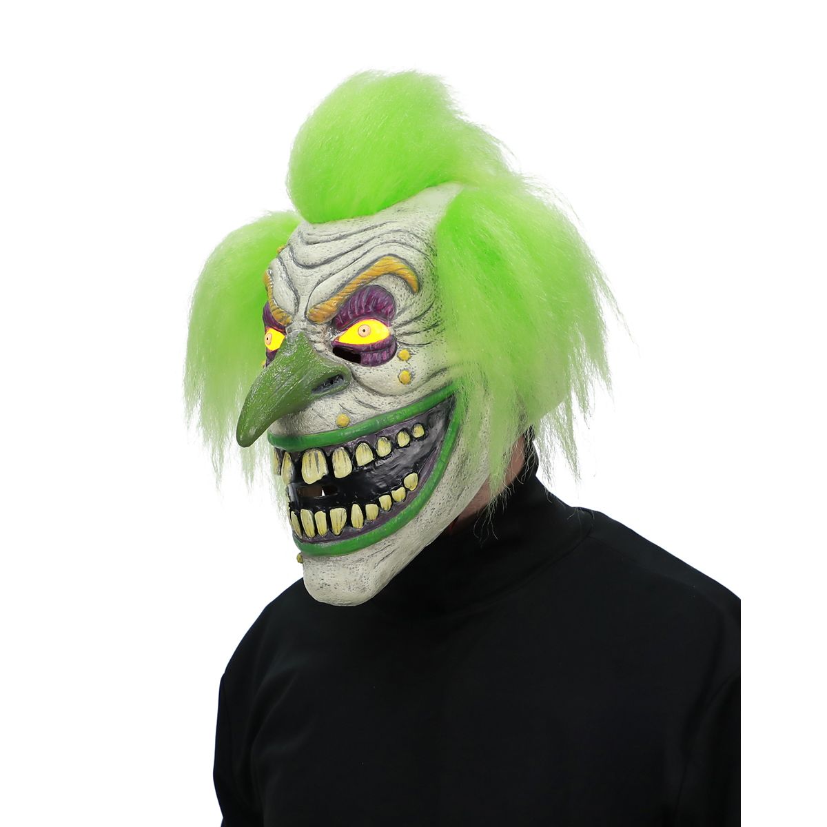 Light-Up Nozzles the Clown Full Mask