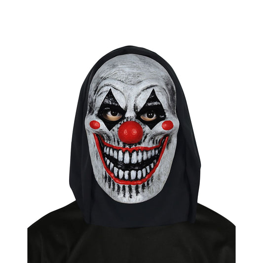 Die Laughing Clown Half Mask
