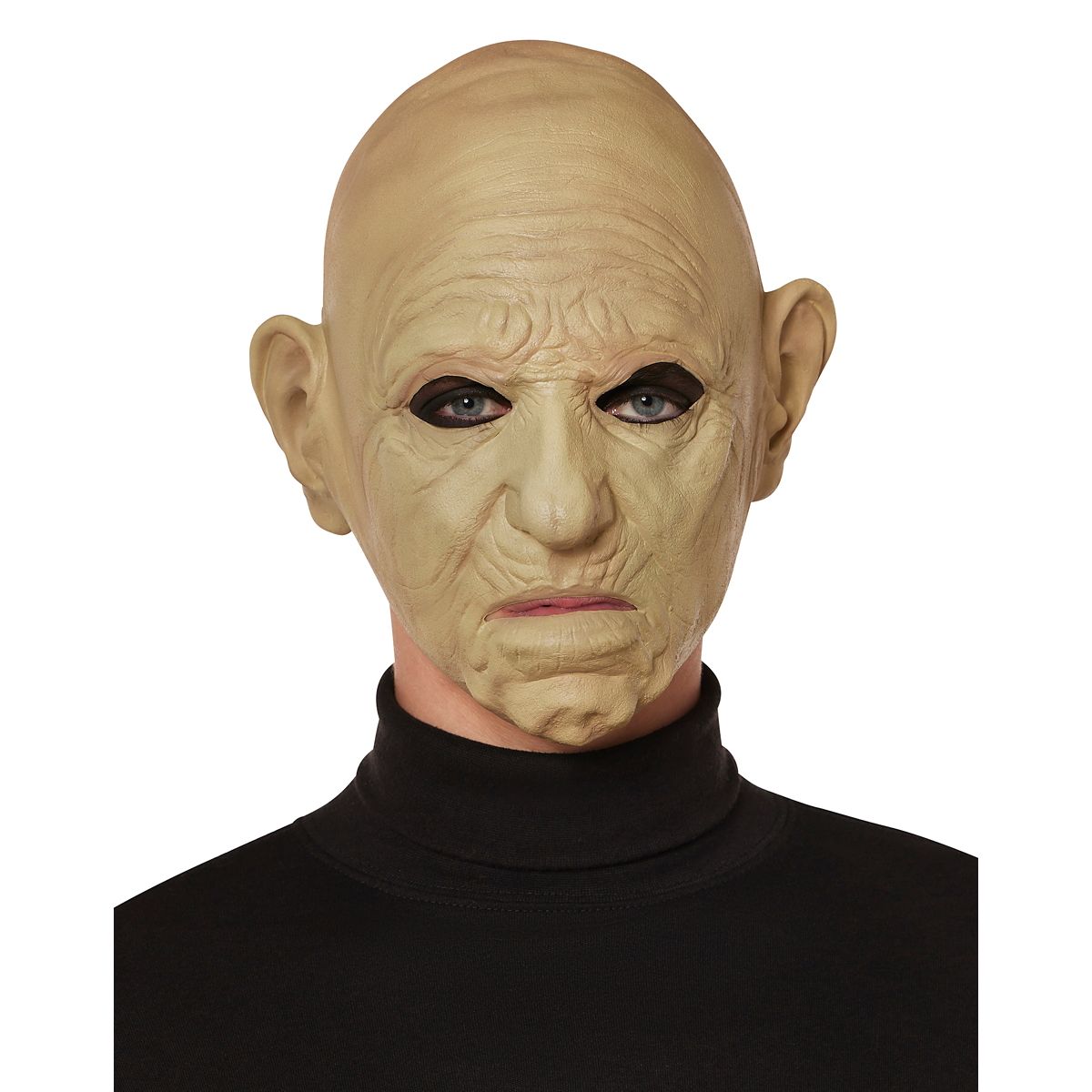 Bald Old Man Full Mask
