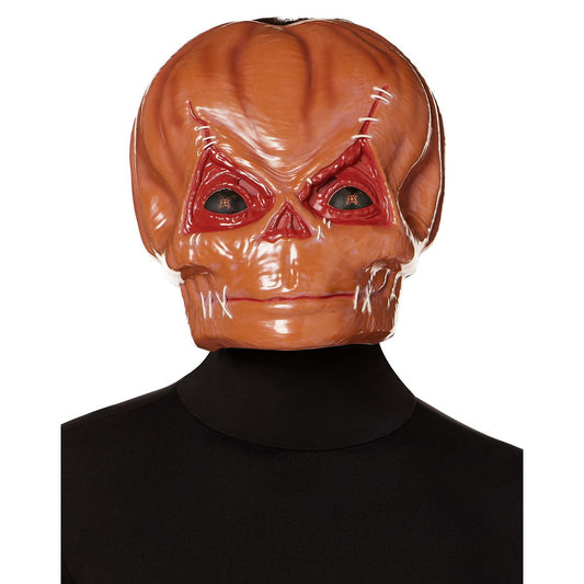 Unmasked Sam Half Mask - Trick 'r Treat ORANGE/BROWN