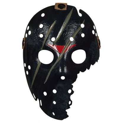 Kids Savini Jason Half Mask - Friday the 13th the Game MULTI-COLOR