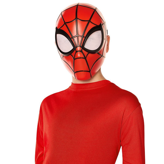 Kids Classic Spider-Man Half Mask RED