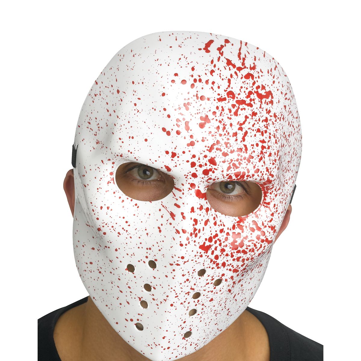 Bloody Hockey Half Mask WHITE - MULTI
