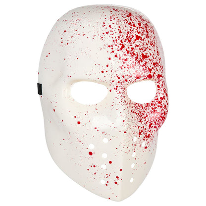 Bloody Hockey Half Mask WHITE - MULTI