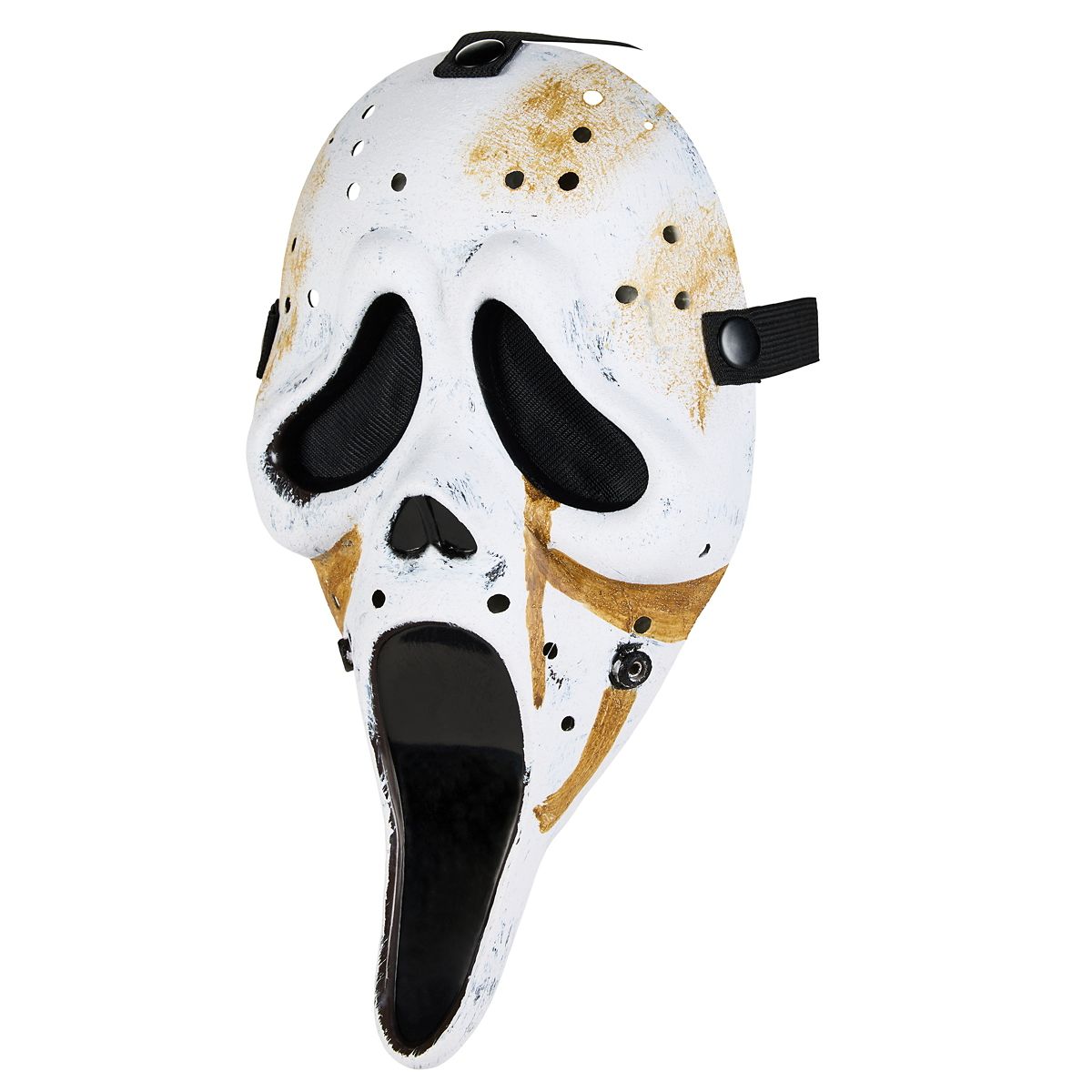 Kids Ghost Face Hockey Half Mask MULTI-COLOR