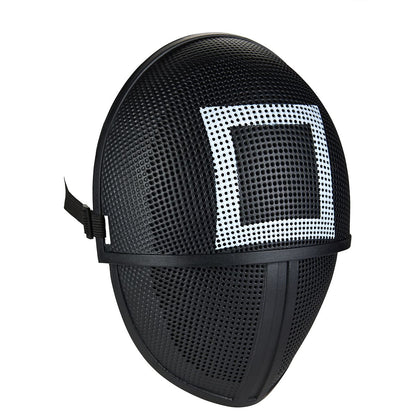 Manager Half Mask -  Squid Game BLACK