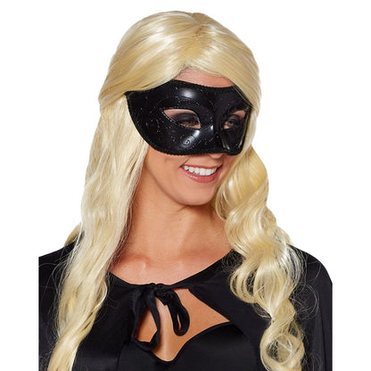 Black Masquerade Mask BLACK