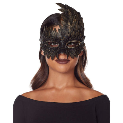Owl Masquerade Eye Mask BLACK/GOLD