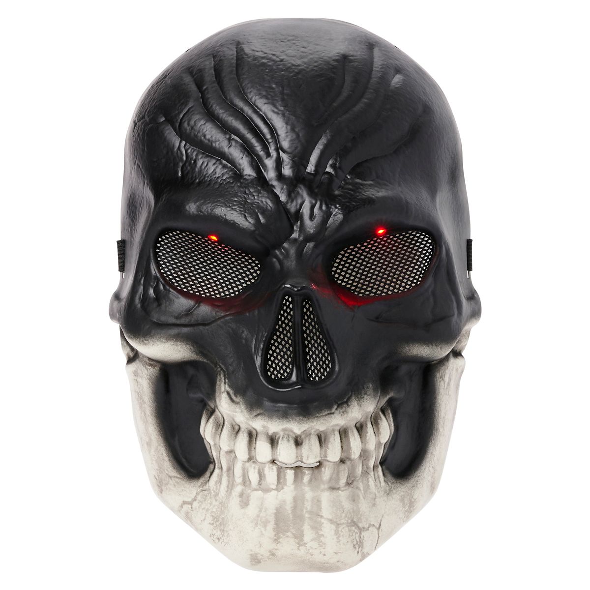 Light-Up Dark Skeleton Mask