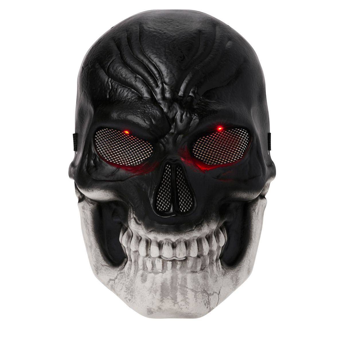 Light-Up Dark Skeleton Mask