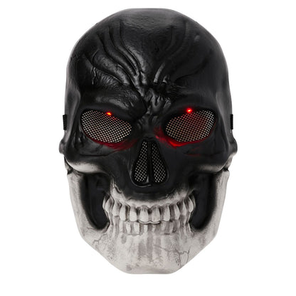 Light-Up Dark Skeleton Mask