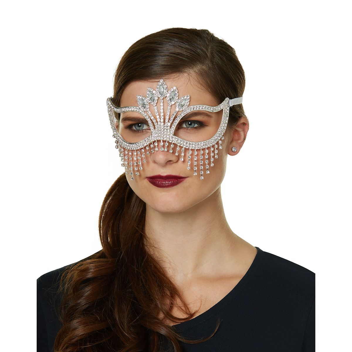 Diamond Eye Half Mask MULTI-COLOR