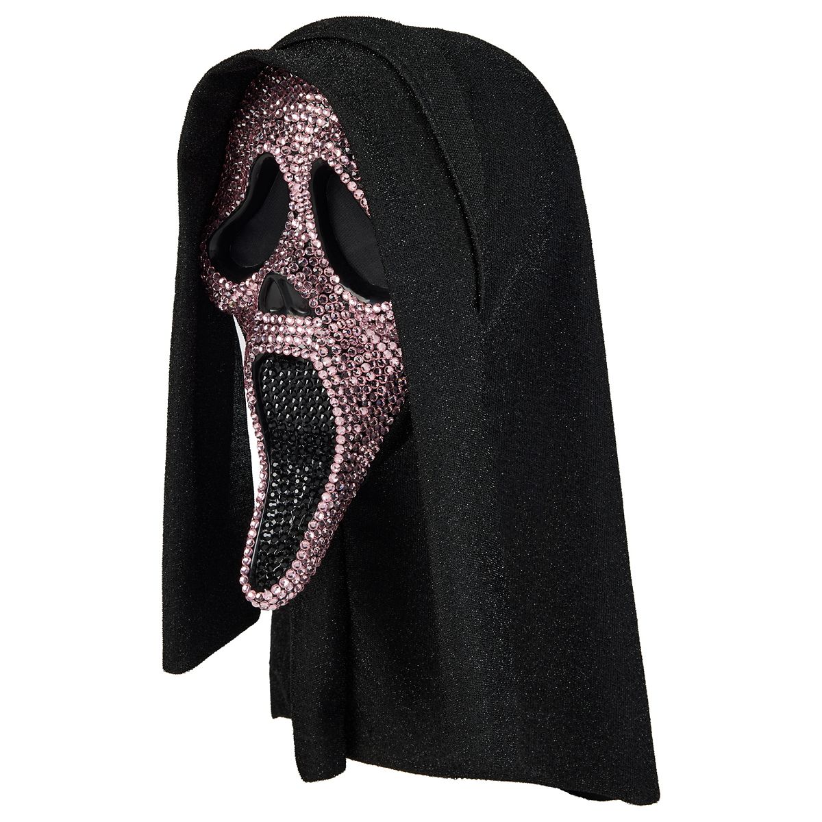 Ghost Face Pink Bling  Mask PINK