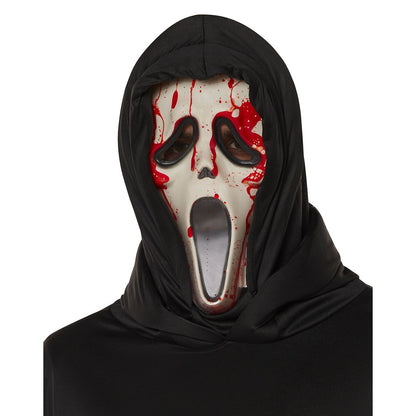 Ghost Face Bleeding Full Mask RED AND WHITE