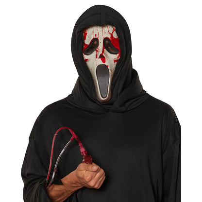 Ghost Face Bleeding Full Mask RED AND WHITE