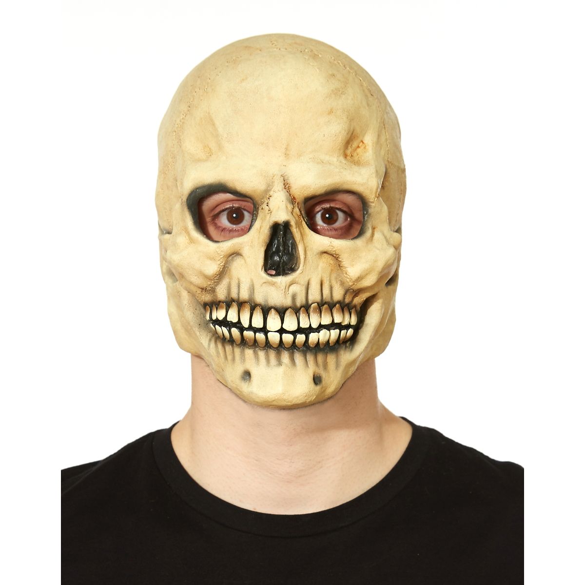 Over the Head Bone Skull Mask