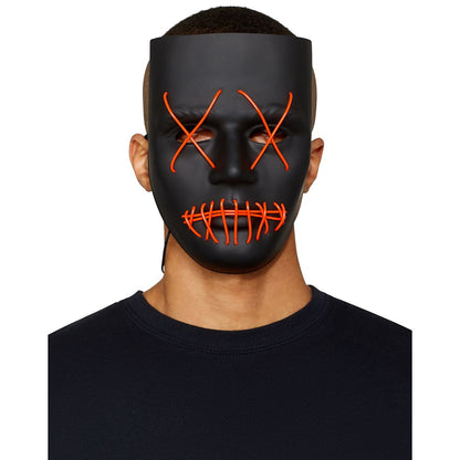 Light-Up EL Wire X Eyes Mask