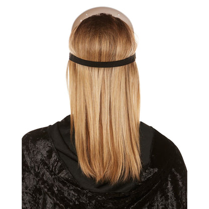 Unholy Possessed Nun Half Mask WHITE - MULTI