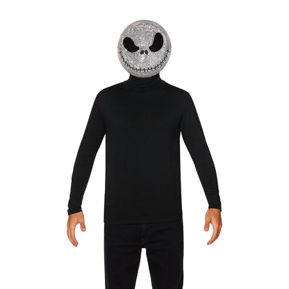 Jack Skellington Bling Half Mask - The Nightmare Before Christmas MULTI-COLOR