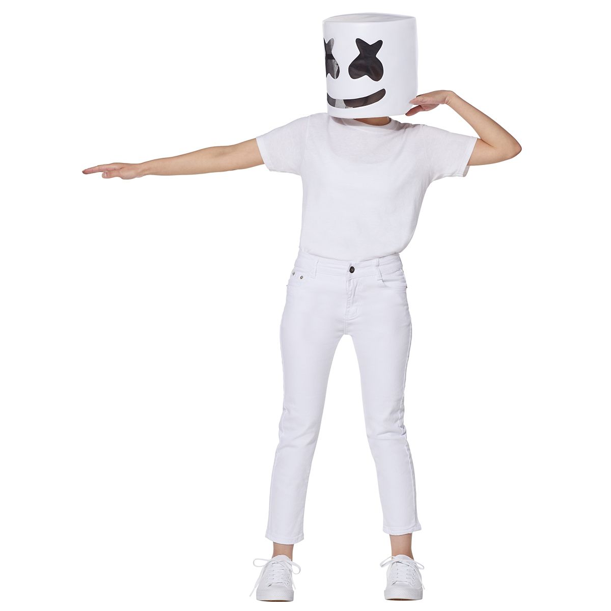 Kids Mesh Marshmello Half Mask