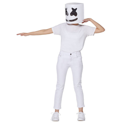 Kids Mesh Marshmello Half Mask