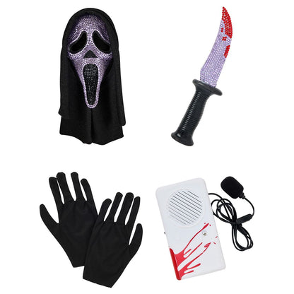 Purple Ghost Face Bling Slayer Kit BLACK AND PURPLE